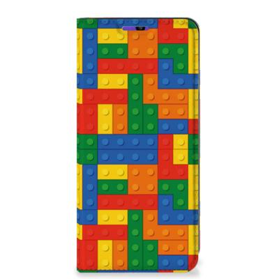 Samsung Galaxy A22 4G | M22 | Hoesje met Magneet | Blokken Samsung Galaxy A22 4G | M22 | Hoesje met Magneet | Blokken