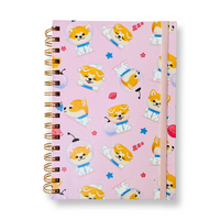 Kenji Notebook Hardcover A5 - Space Shiba - thumbnail