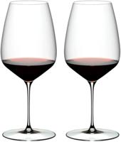 Riedel Rode Wijnglazen Veloce - Cabernet Sauvignon / Merlot - 829 ml - 2 stuks