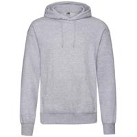 Fruit of the Loom capuchon sweater - grijs - volwassenen - Classic Hooded Sweat - Hoodie - thumbnail