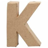 Creativ Company Letter papier-maché - k, 10cm Creativ Company Letter papier-maché - k, 10cm