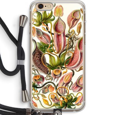 Haeckel Nepenthaceae: iPhone 6 PLUS / 6S PLUS Transparant Hoesje met koord