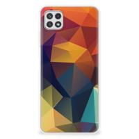 Samsung Galaxy A22 5G | TPU Hoesje | Polygon Color