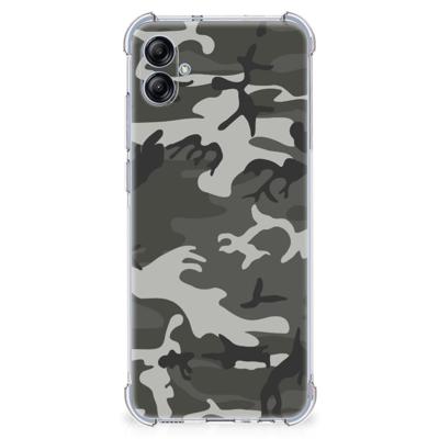 Samsung Galaxy A04e Doorzichtige Silicone Hoesje Army Light Samsung Galaxy A04e Doorzichtige Silicone Hoesje Army Light