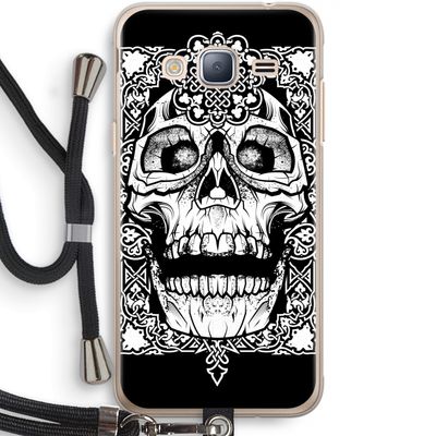 Seek & Destroy: Samsung Galaxy J3 (2016) Transparant Hoesje met koord