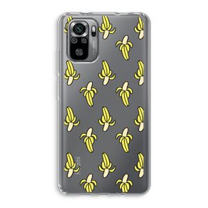 Bananas: Xiaomi Redmi Note 10S Transparant Hoesje