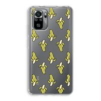 Bananas: Xiaomi Redmi Note 10S Transparant Hoesje