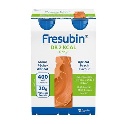 Fresubin Db 2 Kcal Drink Abrikoos-perzik 4x200ml