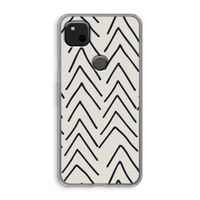 Marrakech Arrows: Google Pixel 4a Transparant Hoesje