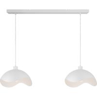 Masterlight Kantoor hanglampVolta 2x Ø40cm - wit - 2404-06-06-100-2