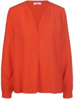 Blouse lange mouwen Van Peter Hahn rood