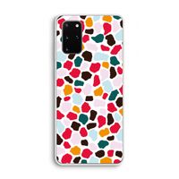 Colored Giraffe: Samsung Galaxy S20 Plus Transparant Hoesje