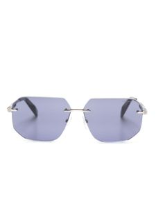 Chopard Eyewear lunettes de soleil à monture géométrique - Gris