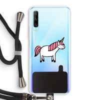 Eenhoorn: Huawei P Smart Pro Transparant Hoesje met koord