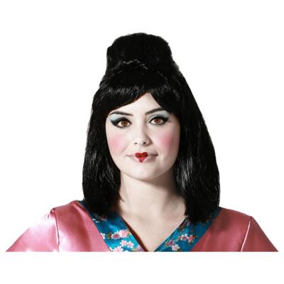 Pruik Zwart Chinees