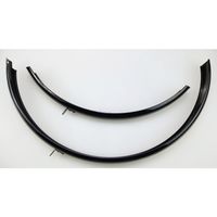 Xtrabike Spatbordset 28 50mm zwart rond