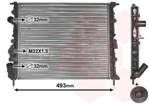 Van Wezel Radiateur 43002197