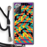 Skew Bee 2: Samsung Galaxy Note 20 / Note 20 5G Transparant Hoesje met koord