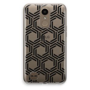 Geometrisch patroon: LG K10 (2017) Transparant Hoesje
