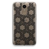 Geometrisch patroon: LG K10 (2017) Transparant Hoesje