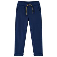 VidaXL Kinderbroek met trekkoord 92 marineblauw