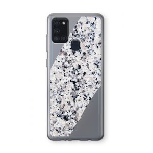 Gespikkelde marmer: Samsung Galaxy A21s Transparant Hoesje