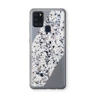 Gespikkelde marmer: Samsung Galaxy A21s Transparant Hoesje