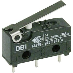 ZF DB1C-C1LB Microschakelaar DB1C-C1LB 250 V/AC 6 A 1x aan/(aan) Moment 1 stuk(s)