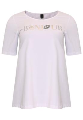 Yoek Tuniek flare BONJOUR organic | Wit | Maat 58/60
