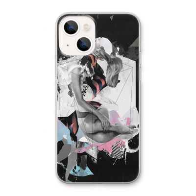 Camouflage de sommeil: iPhone 13 Transparant Hoesje