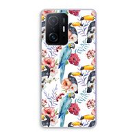 Bloemen tukan: Xiaomi 11T Pro Transparant Hoesje Bloemen tukan: Xiaomi 11T Pro Transparant Hoesje