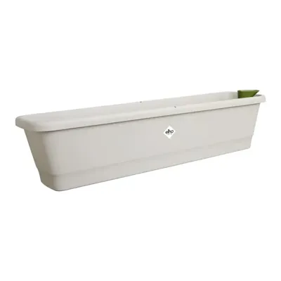 Elho Noa balkonbak XL 80cm warm grijs