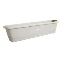 Elho Noa balkonbak XL 80cm warm grijs