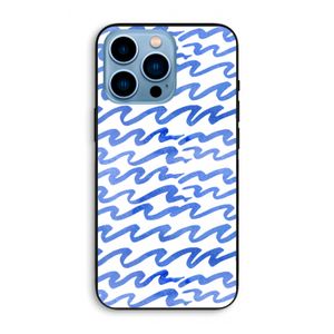 Blauwe golven: iPhone 13 Pro Max Biologisch afbreekbaar hoesje