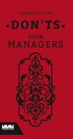 Don'ts voor managers (Paperback)