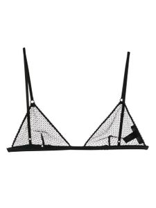 Kiki de Montparnasse soutien-gorge en crochet - Noir