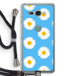 Margrietjes: Sony Xperia XZ2 Compact Transparant Hoesje met koord