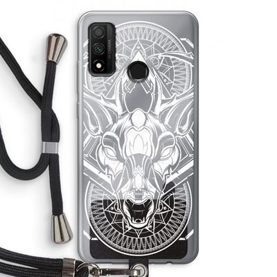 Oh Deer: Huawei P Smart (2020) Transparant Hoesje met koord