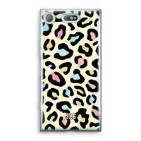 Leopard pattern: Sony Xperia XZ1 Compact Transparant Hoesje