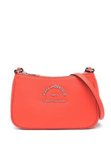 Karl Lagerfeld petit sac à bandoulière à plaque logo - Orange