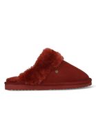 Warmbat Pantoffels Flurry FLS321073 Rood / Bruin maat