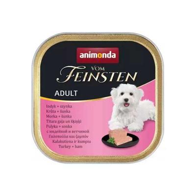 ANIMONDA Vom Feinsten Adult Turkey with ham - nat hondenvoer - 150g