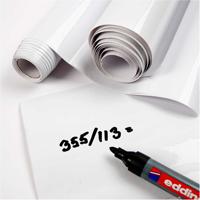 Creativ Company Whiteboard folie wit, 2m Creativ Company Whiteboard folie wit, 2m