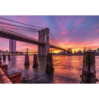 Glasschilderij - Grote Hangbrug - 160 x 110 cm Glasschilderij - Grote Hangbrug - 160 x 110 cm