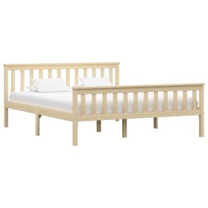 Bedframe massief grenenhout natuurlijk 160x200 cm