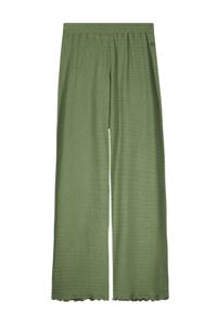 Like Flo zomer broek meisjes teens - army groen - wide leg - Flue