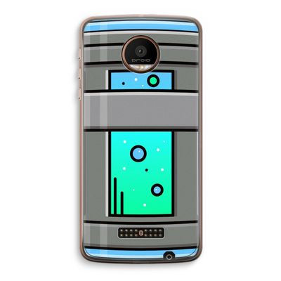 Chug Bottle: Motorola Moto Z Force Transparant Hoesje