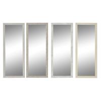 Wandspiegel DKD Home Decor 36 x 2 x 95,5 cm (4 Stuks)