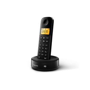 Philips Draadloze telefoon - D1651B/01 - DECT - Huistelefoon - Vaste Lijn - Nummerherkenning - Storingsvrij bereik