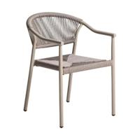 Kave Home Livadia tuinstoel Taupe